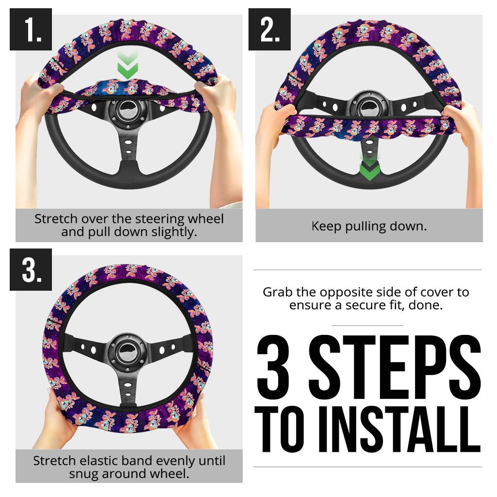 Deoxys Car Steering Wheel Cover