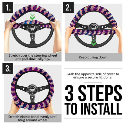 Deoxys Car Steering Wheel Cover