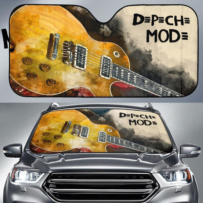 Depeche Mode Car Auto Sun Shade Guitar Rock Band Fan Universal Fit 174503