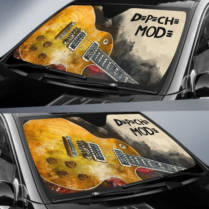Depeche Mode Car Auto Sun Shade Guitar Rock Band Fan Universal Fit 174503