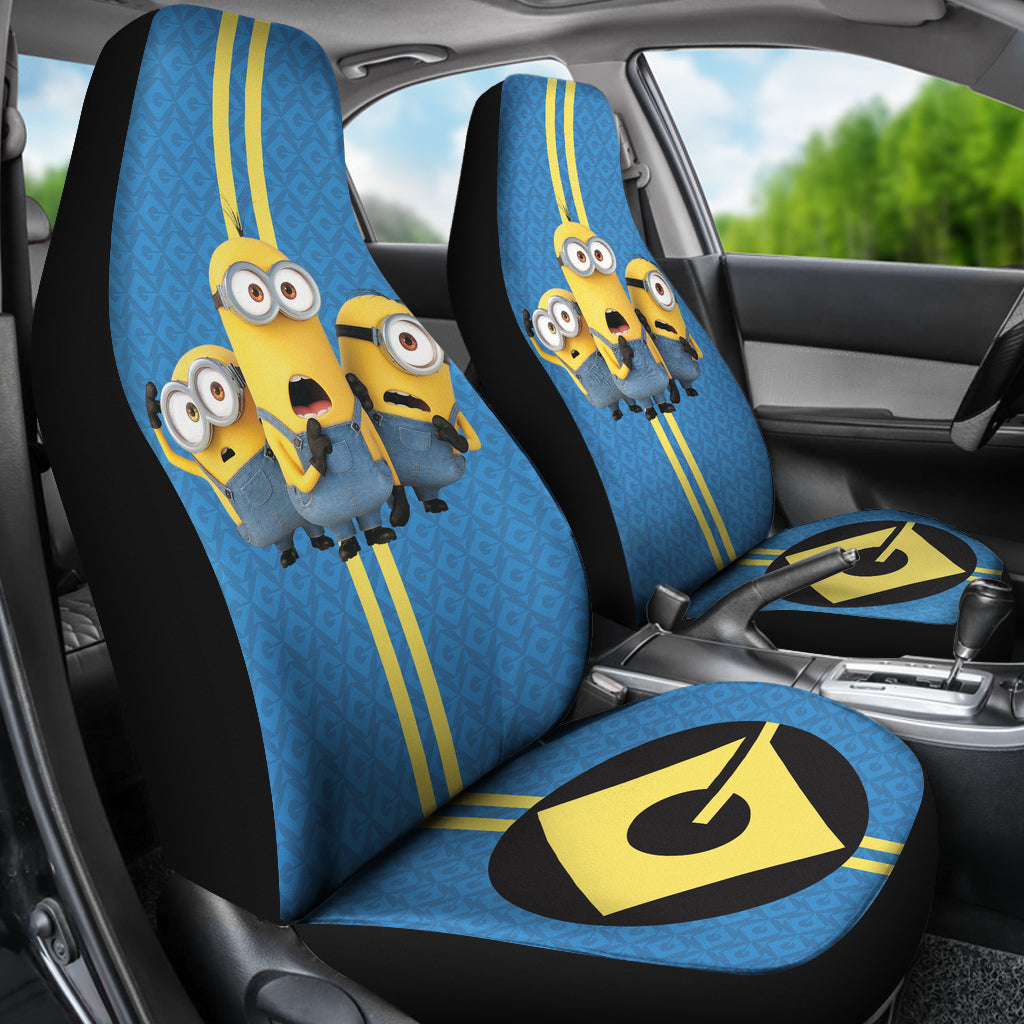 Despicable Me Minions Car Seat Covers Car Accessories Ci220812-08