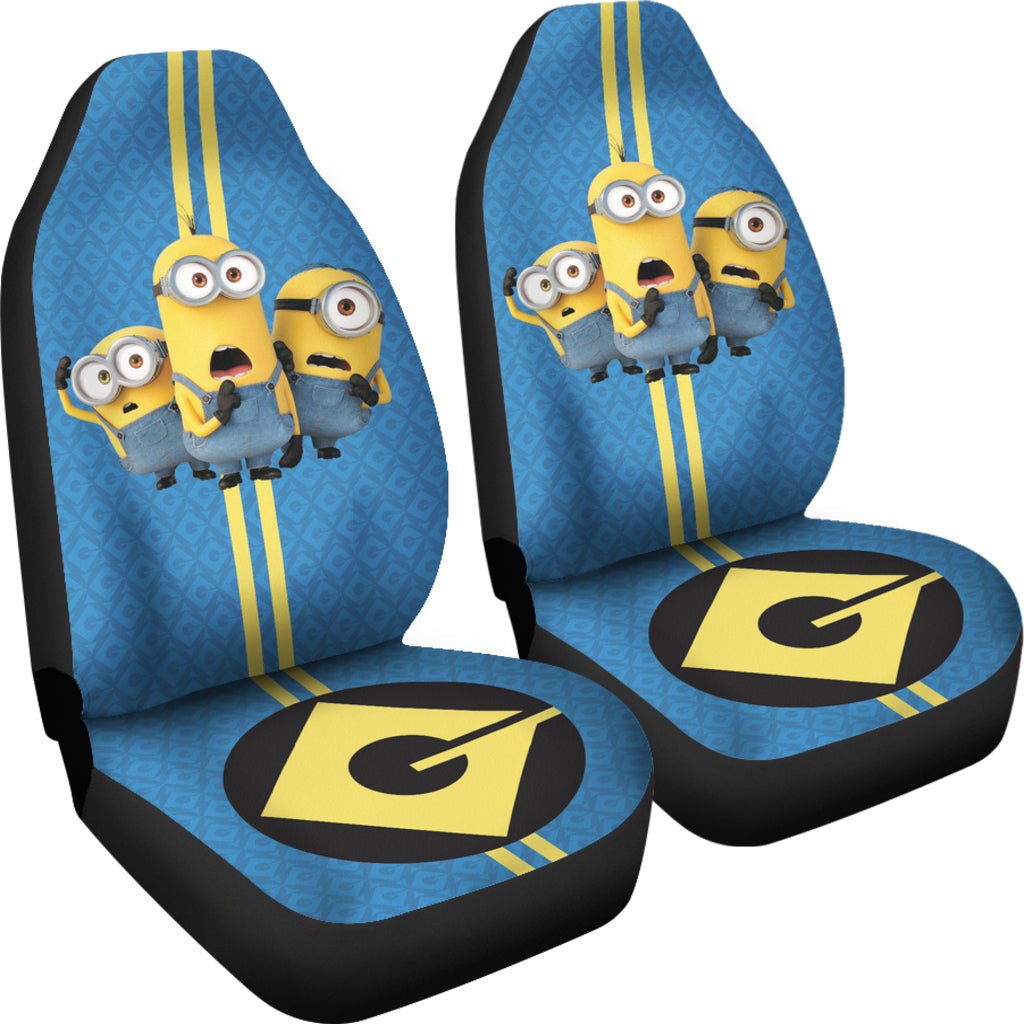 Despicable Me Minions Car Seat Covers Car Accessories Ci220812-08