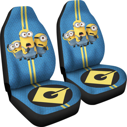 Despicable Me Minions Car Seat Covers Car Accessories Ci220812-08
