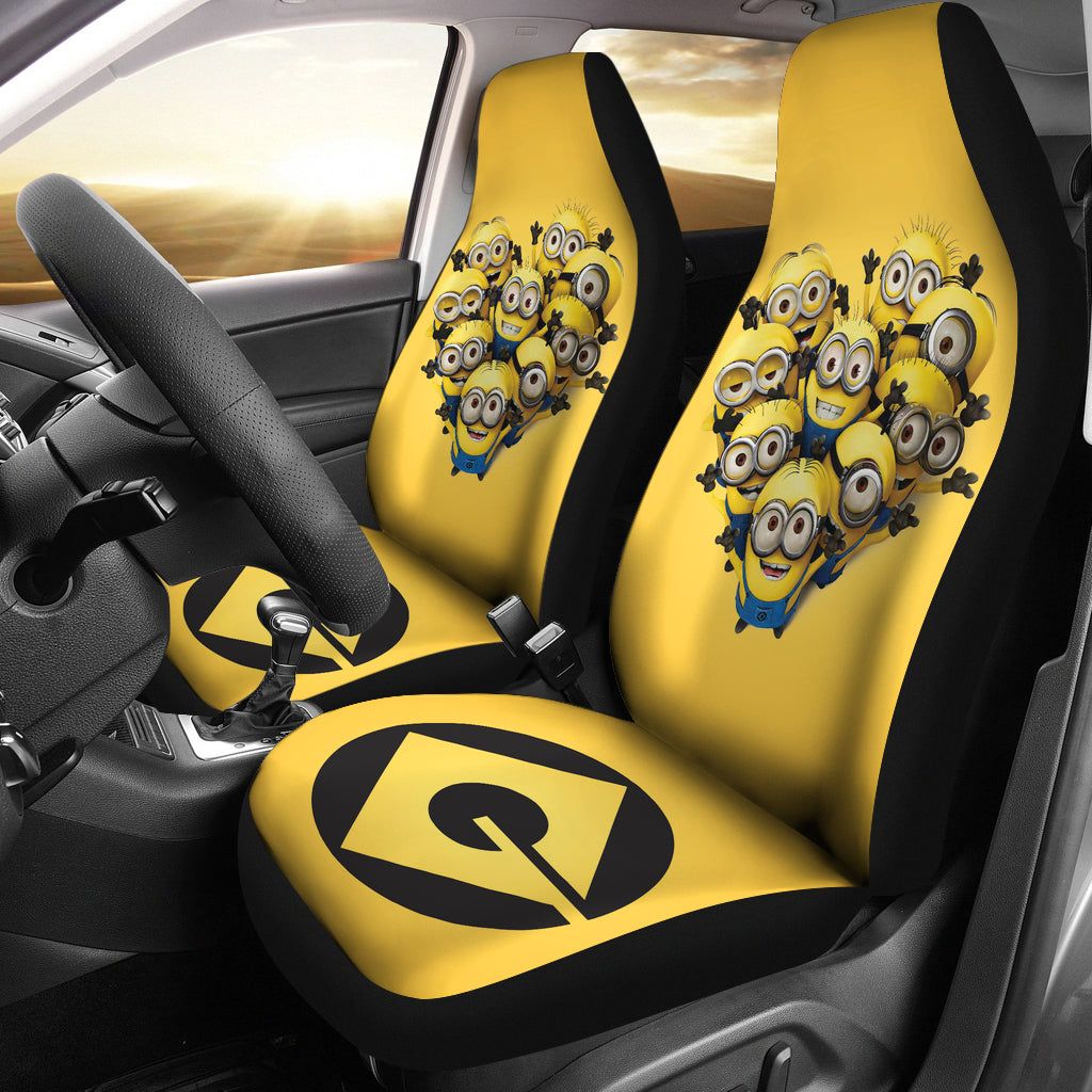 Despicable Me Minions Car Seat Covers Car Accessories Ci220812-06