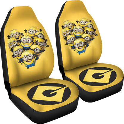 Despicable Me Minions Car Seat Covers Car Accessories Ci220812-06