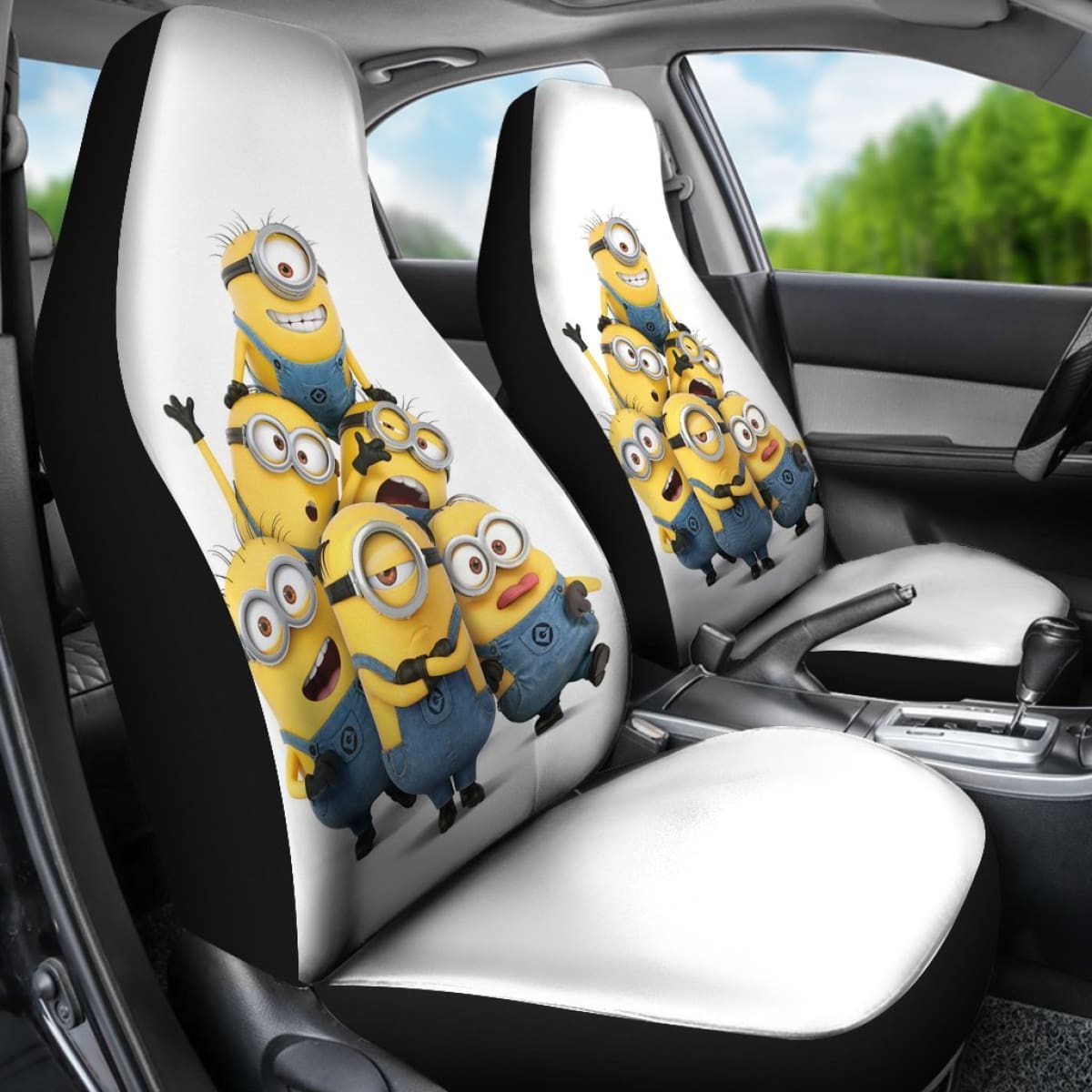 Despicable Me 3 Minions 2020 Seat Covers Amazing Best Gift Ideas 2020 Universal Fit 090505