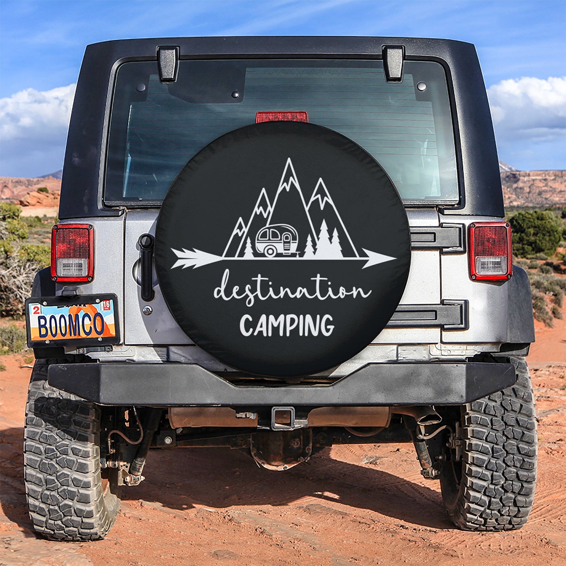 Destination Camping Car Spare Tire