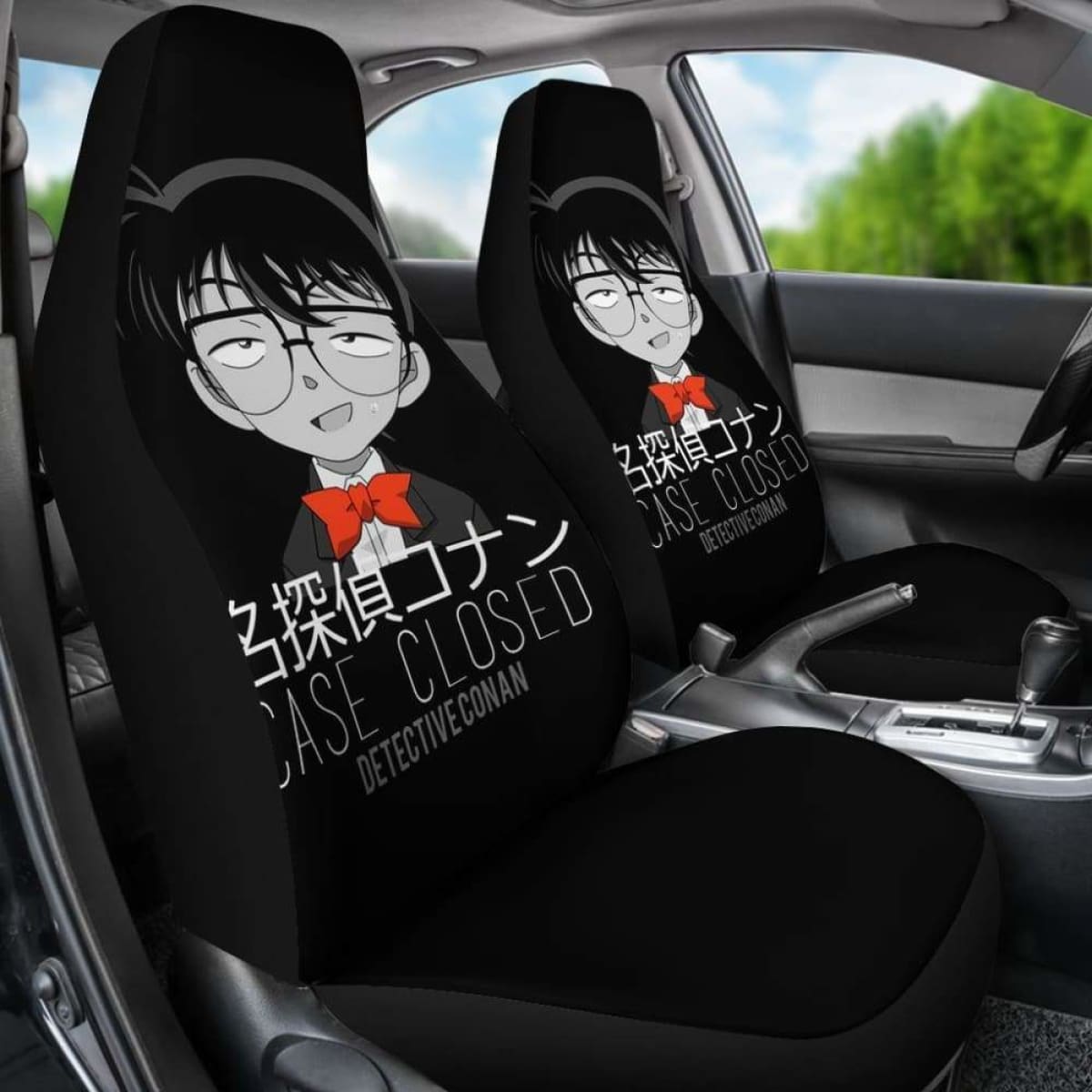Detective Conan Case Closed Seat Covers 101719 Universal Fit