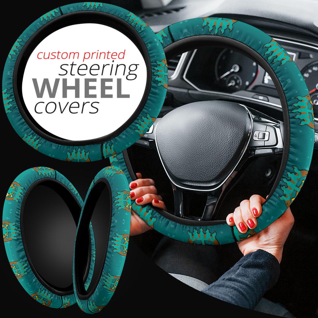 Dhelmise Car Steering Wheel Cover