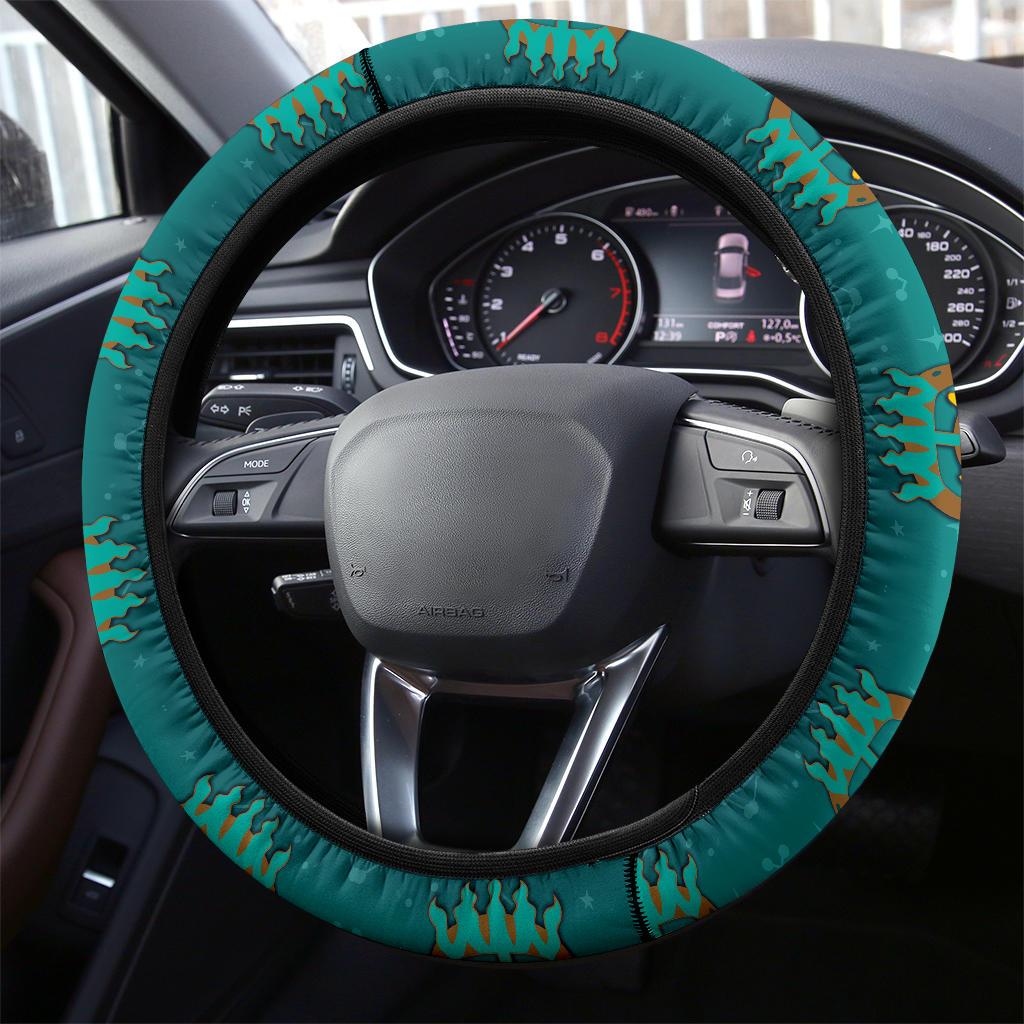 Dhelmise Car Steering Wheel Cover