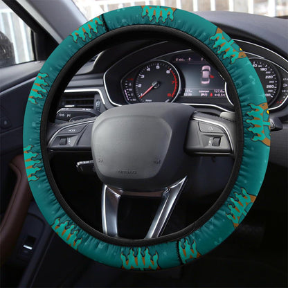 Dhelmise Car Steering Wheel Cover