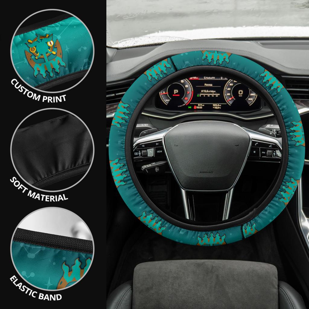 Dhelmise Car Steering Wheel Cover