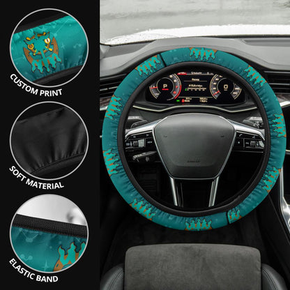 Dhelmise Car Steering Wheel Cover
