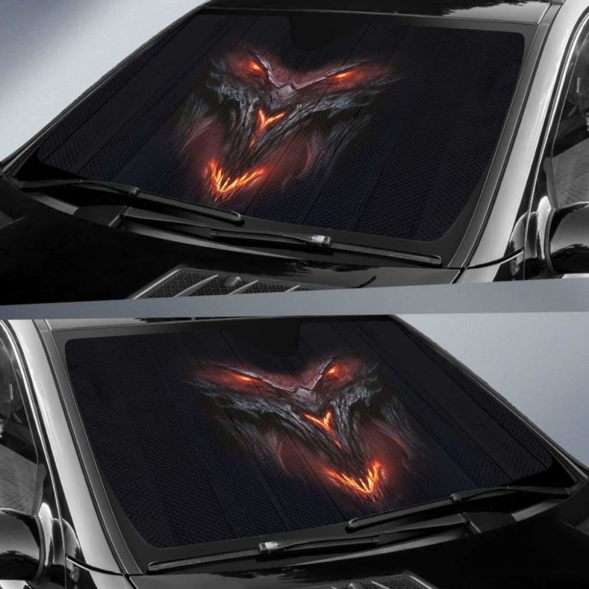 Diablo 3 Car Sun Shade 918b Universal Fit