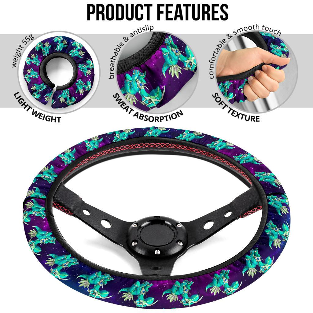 Dialga Anime Custom Car Steering Wheel Cover