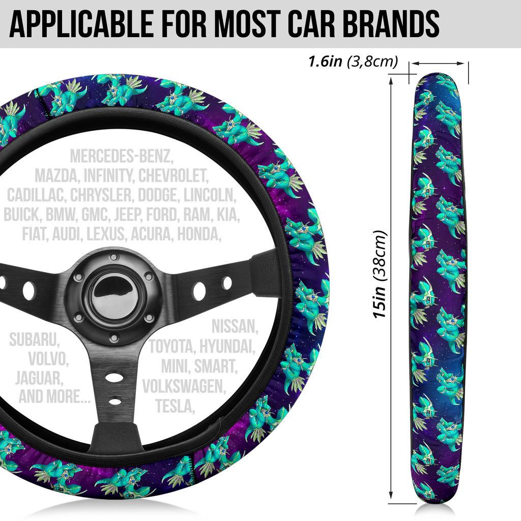 Dialga Anime Custom Car Steering Wheel Cover