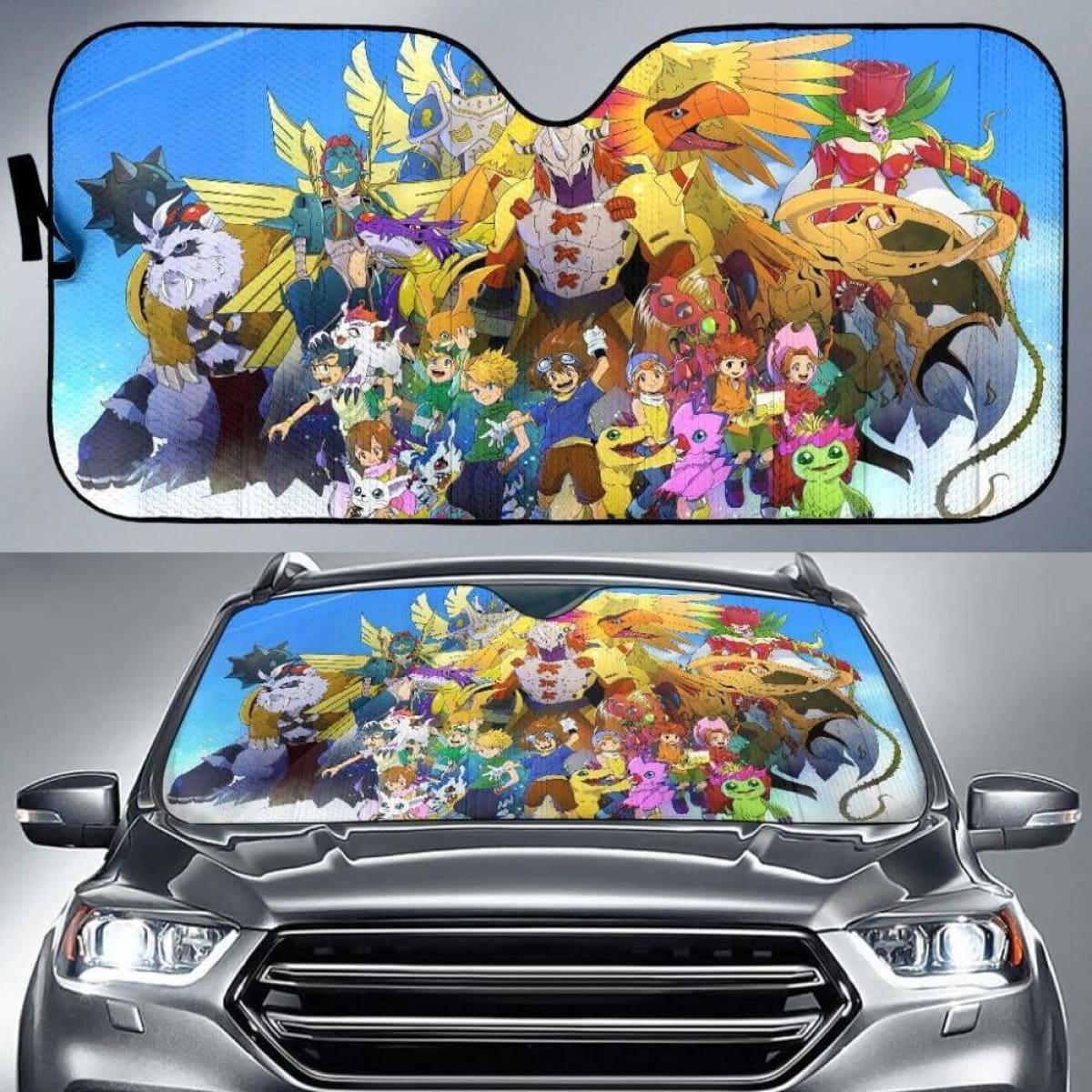 Digimonl Auto Sun Shades 918b Universal Fit