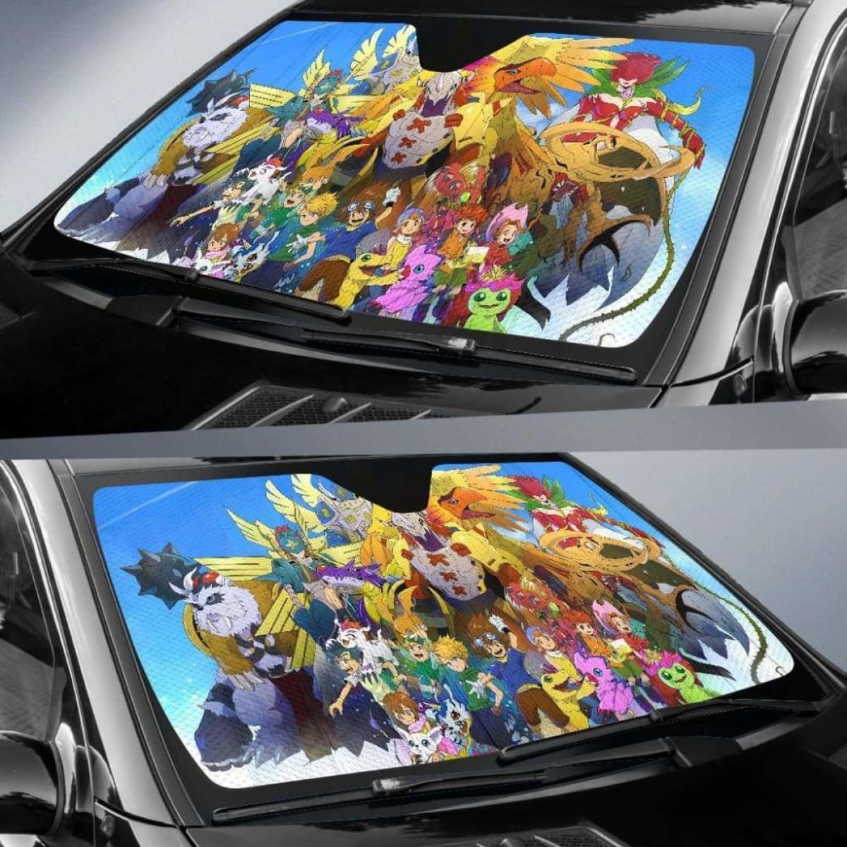 Digimonl Auto Sun Shades 918b Universal Fit