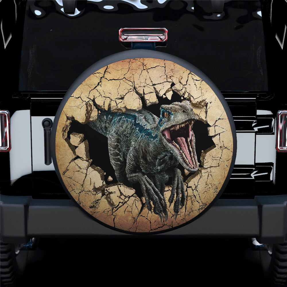 Dinosaur Appears, Raptor Car Spare Tire Cover