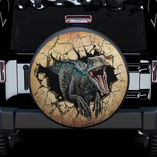 Dinosaur Appears, Raptor Car Spare Tire Cover