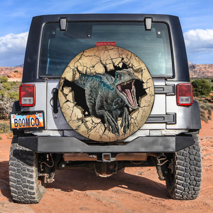 Dinosaur Appears, Raptor Car Spare Tire Cover