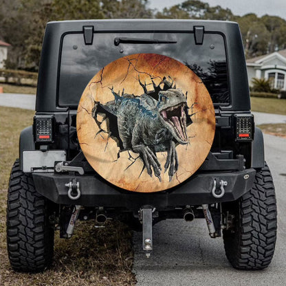 Dinosaur Appears, Raptor Car Spare Tire Cover