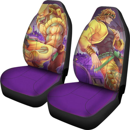 Dio Brando Car Seat Covers JoJo's Bizarre Adventure Universal Fit 210212