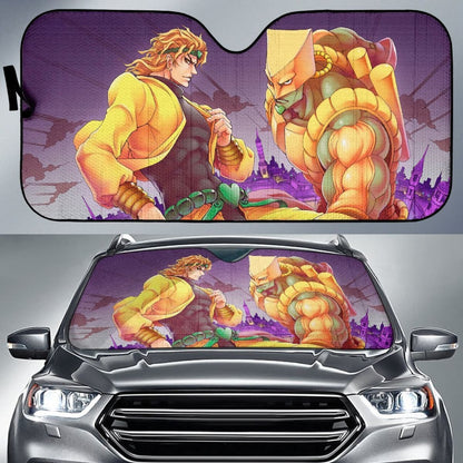 Dio Brando Car Sun Shades  JoJo's Bizarre Adventure Universal Fit 210212