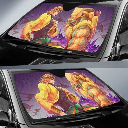 Dio Brando Car Sun Shades  JoJo's Bizarre Adventure Universal Fit 210212