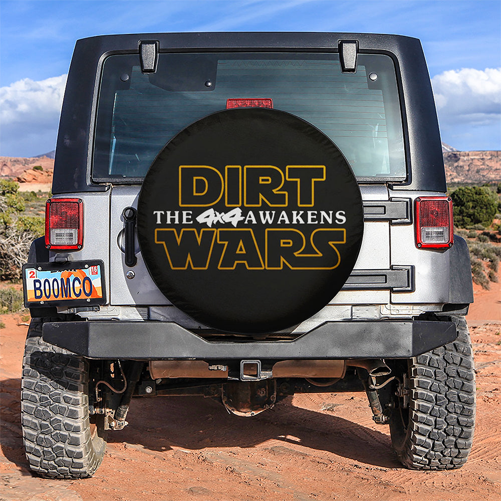 Dirt Wars Car Spare Tire Cover