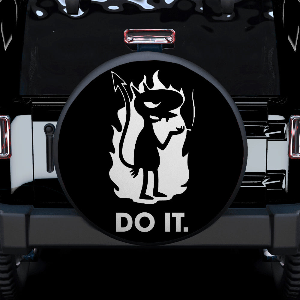 Do It Evil Car Spare Tire Cover