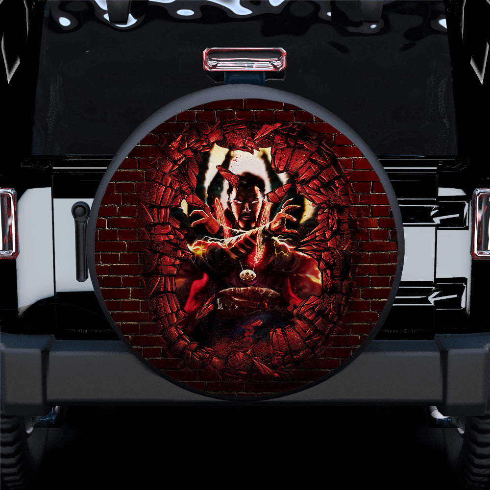 Doctor Strange Break Wall Car Spare Tire Cover