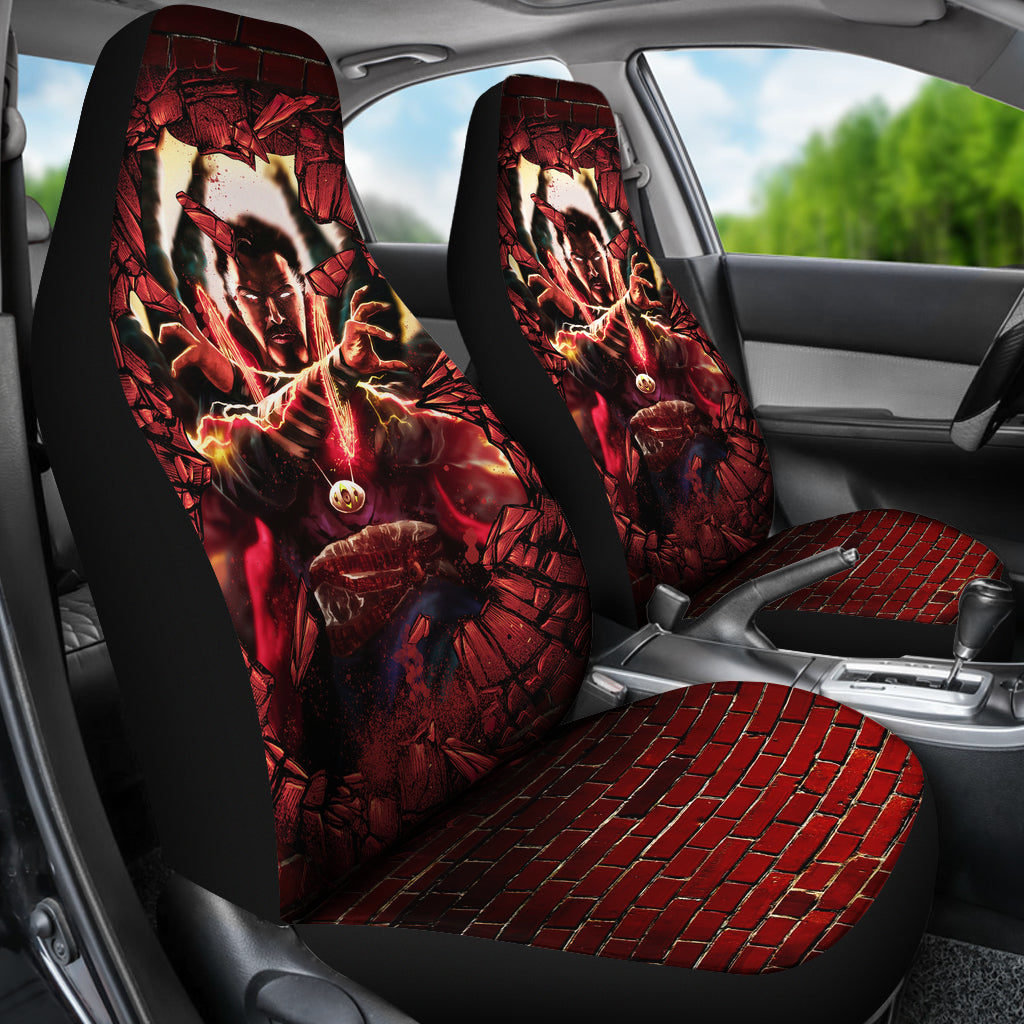 Doctor Strange Break Wall Car Seat Cover