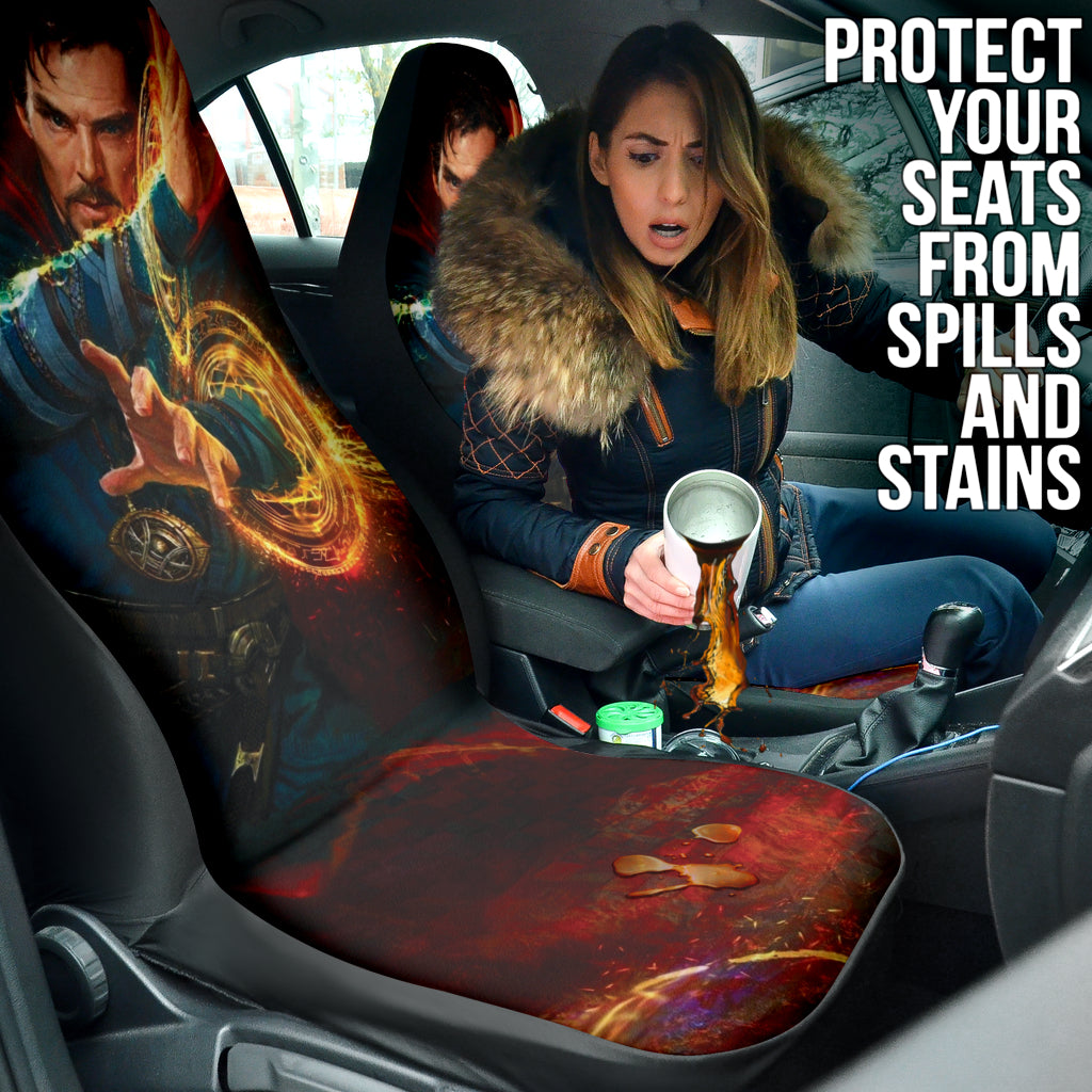 Doctor Strange In The Muiltiverse Car Seat Covers Movie Car Accessories Custom For Fans Ci22060802