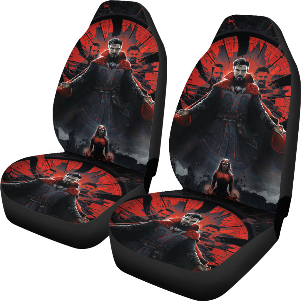 Doctor Strange In The Multiverse Car Seat Covers Movie Car Accessories Custom For Fans Ci22060806