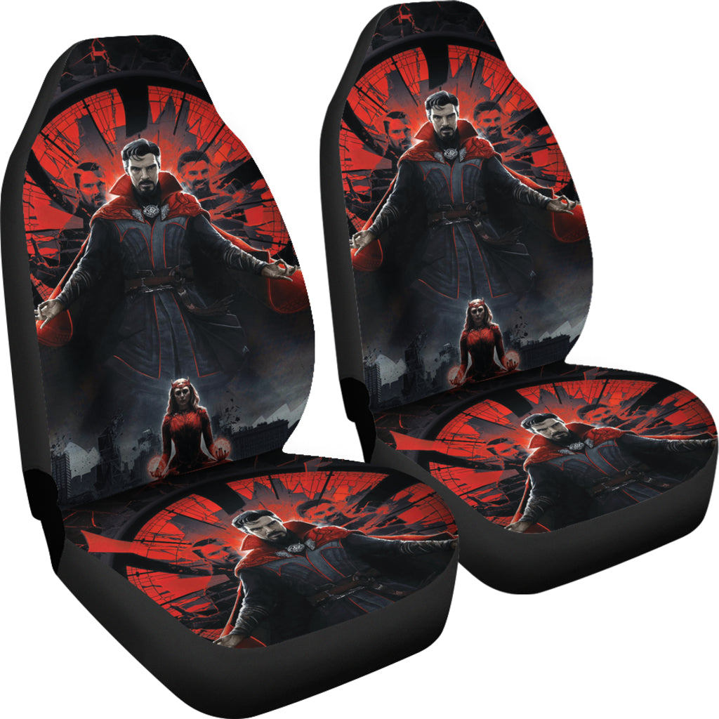 Doctor Strange In The Multiverse Car Seat Covers Movie Car Accessories Custom For Fans Ci22060806