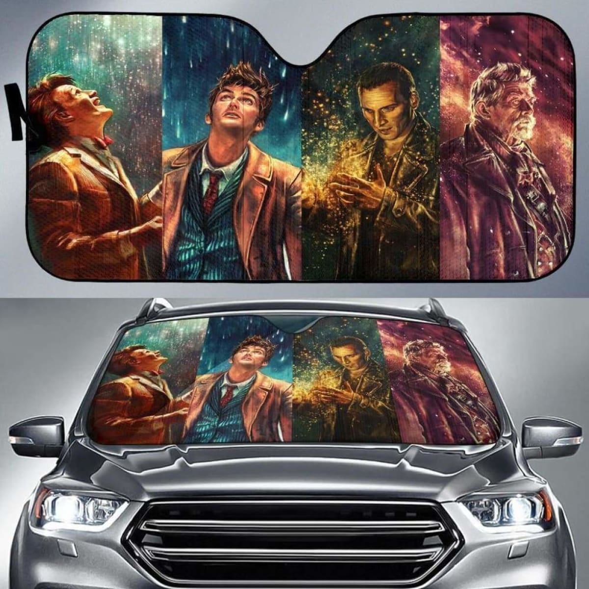 Doctor Who Car Sun Shades 1 918b Universal Fit