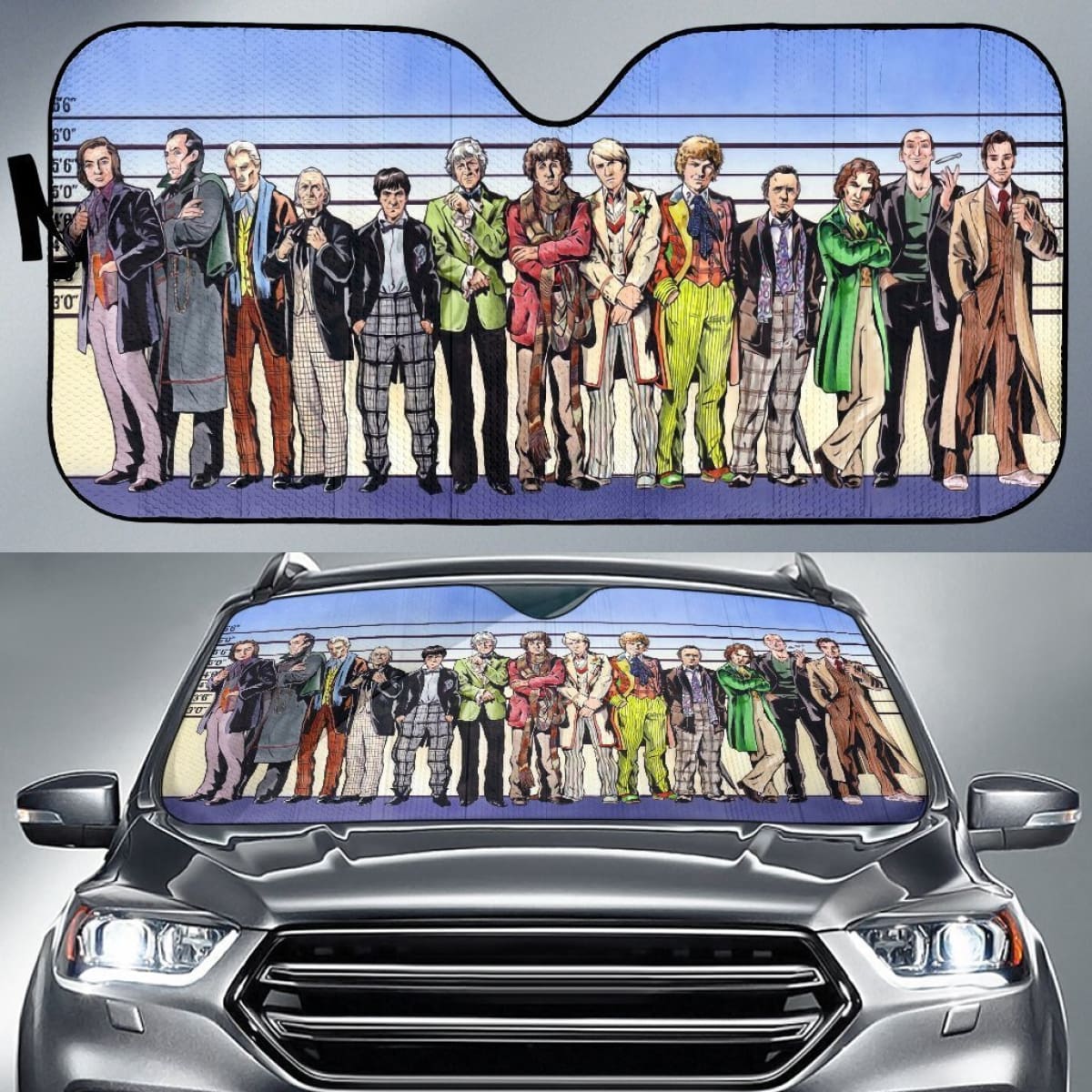 Doctor Who Squad Auto Sun Shade Mn05 Universal Fit 111204
