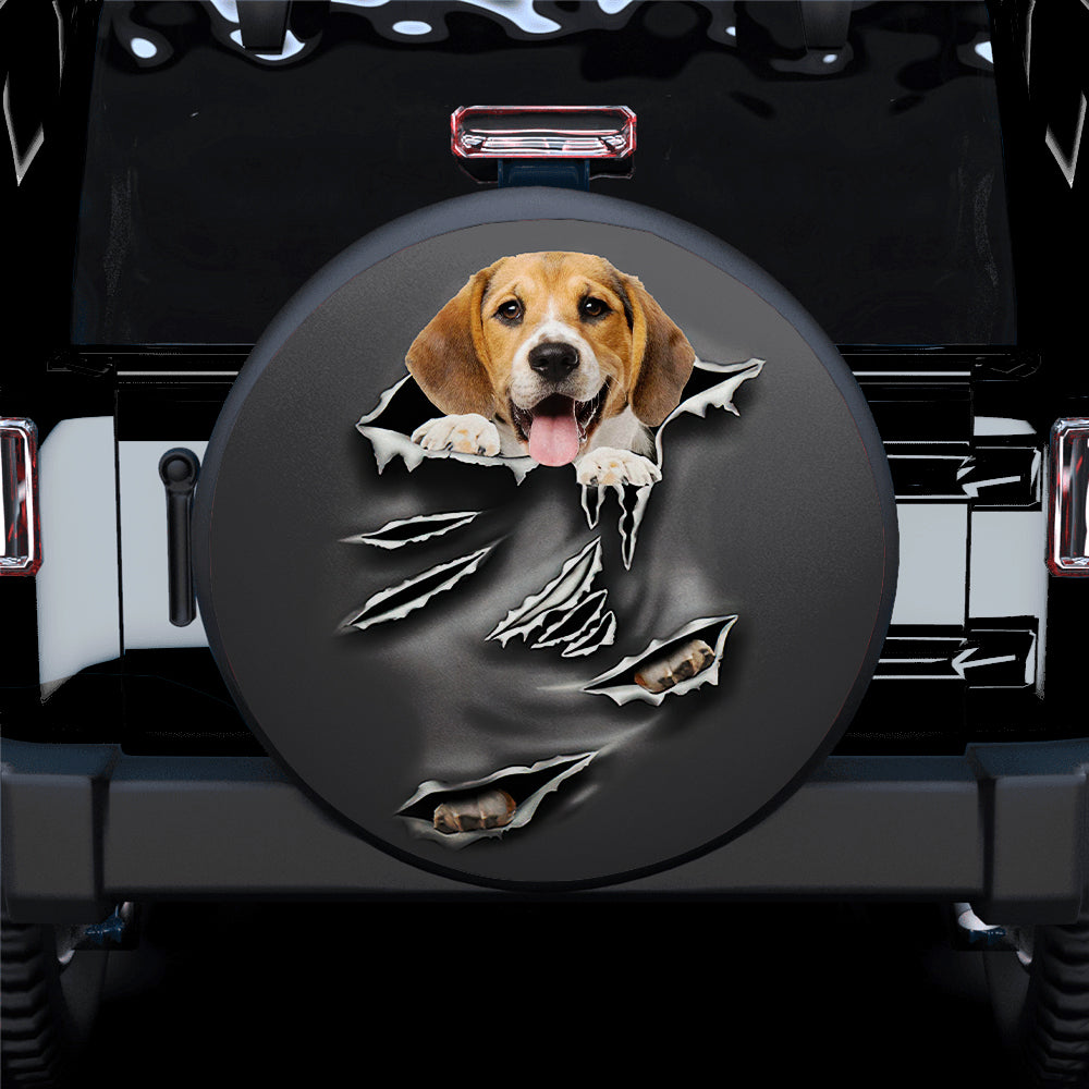 Dog Beagle Hanging Jeep Car Spare Tire Cover