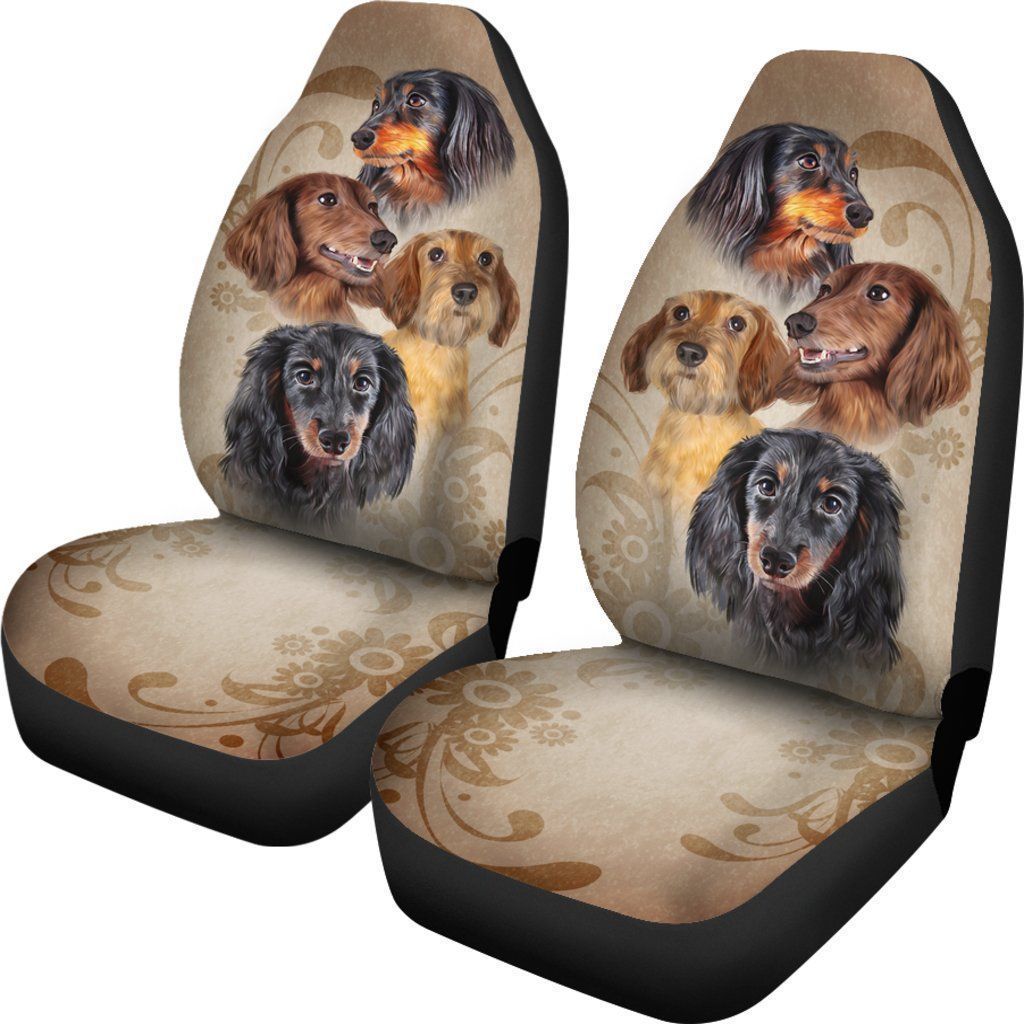 Dog Breeds Car Seat Covers Custom Vintage Car Accessories