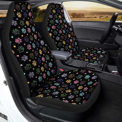 Dog Paw Car Seat Covers Custom Car Accessories