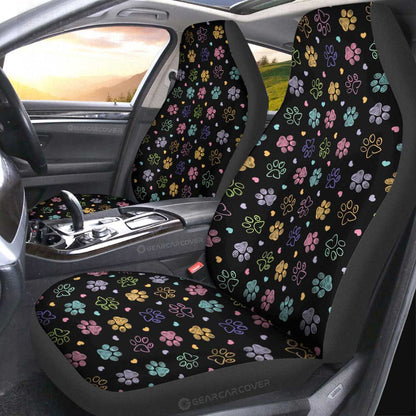 Dog Paw Car Seat Covers Custom Car Accessories