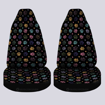 Dog Paw Car Seat Covers Custom Car Accessories