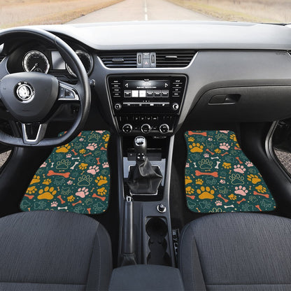 Dog Paws Car Floor Mats Custom Car Accessories For Dog Lovers