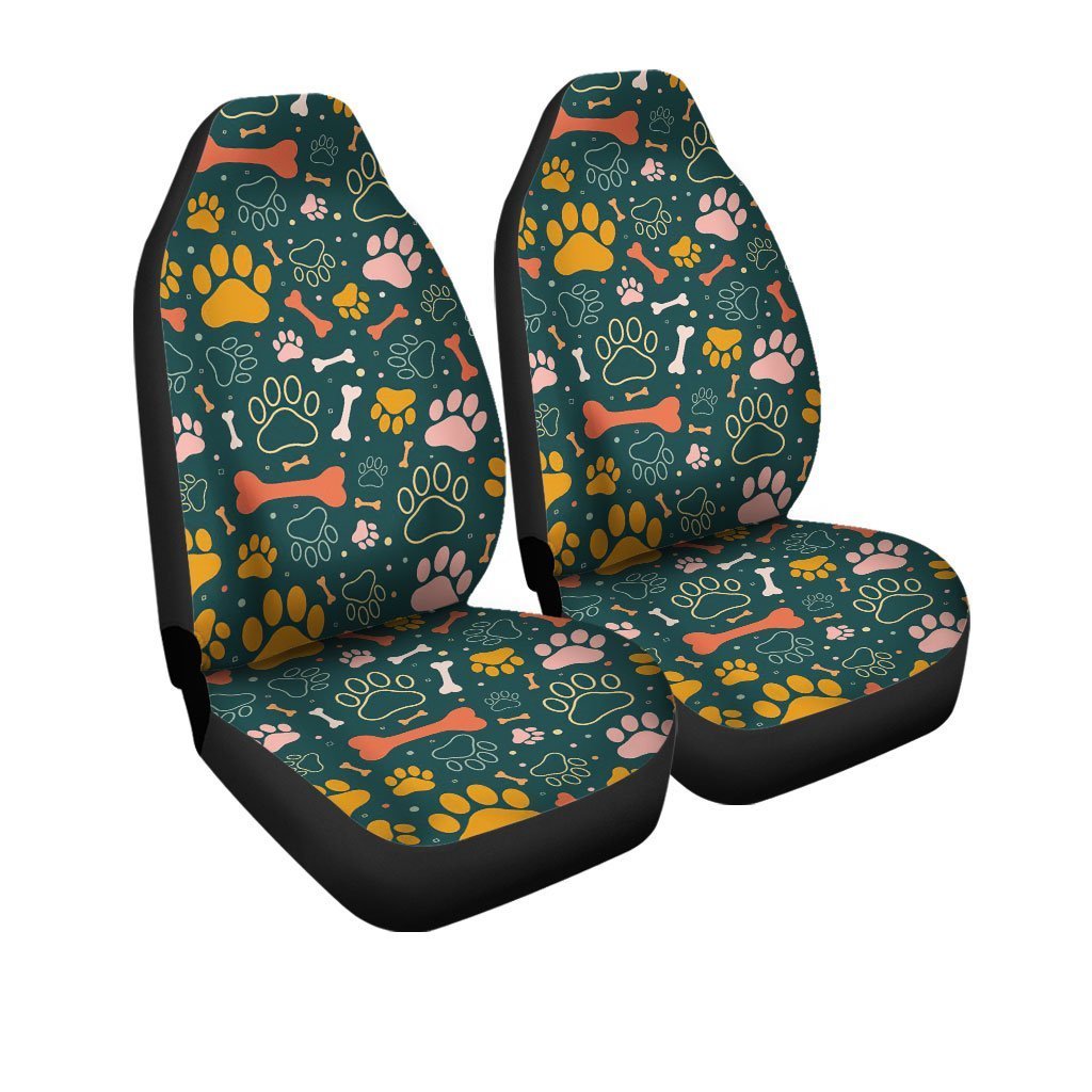 Dog Paws Car Seat Covers Custom Car Accessories For Dog Lovers