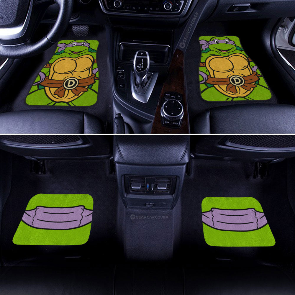 Donatello Car Floor Mats Custom Ninja Turtle Car Accessories