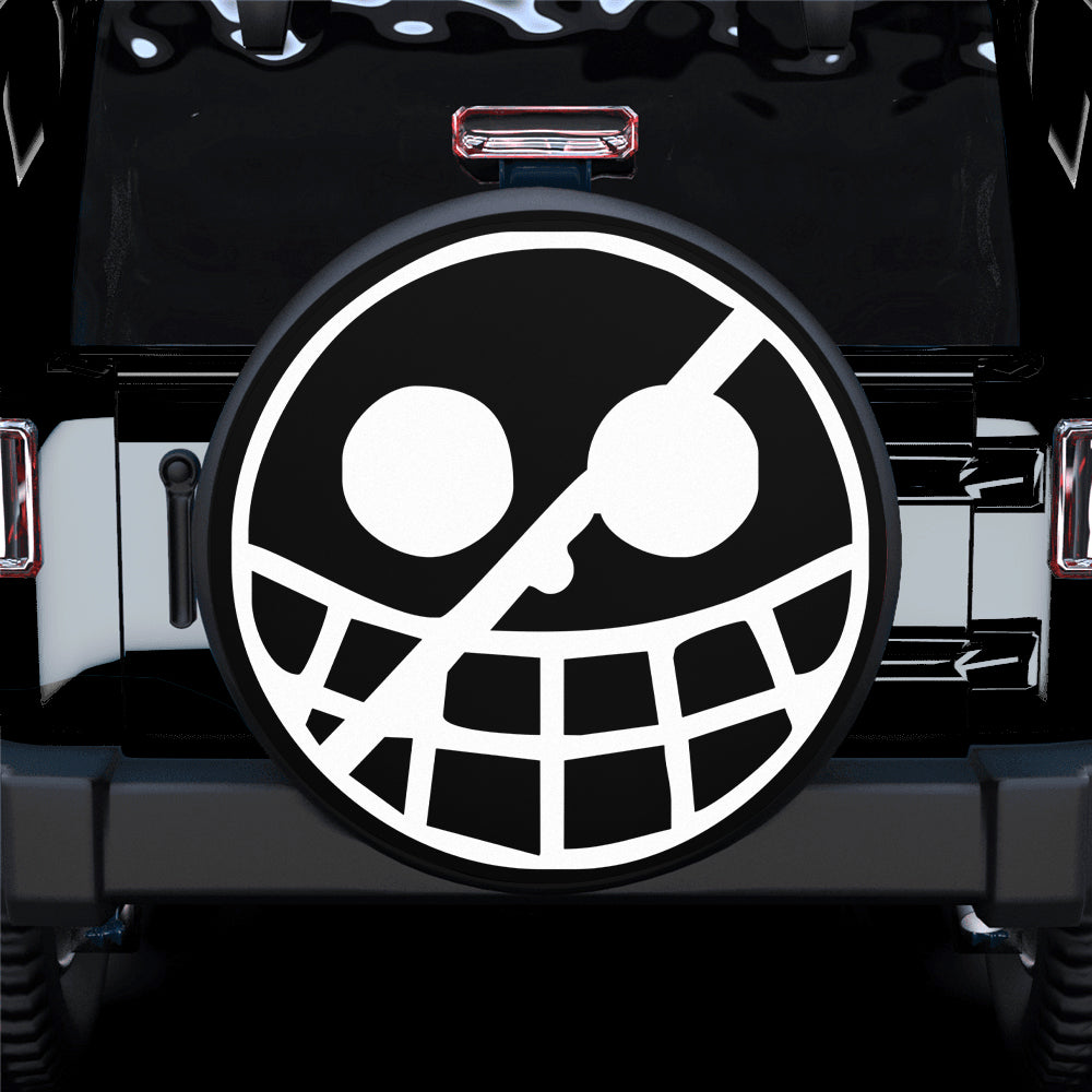 Donquixote Pirates Flag Custom One Piece Anime Car Spare Tire