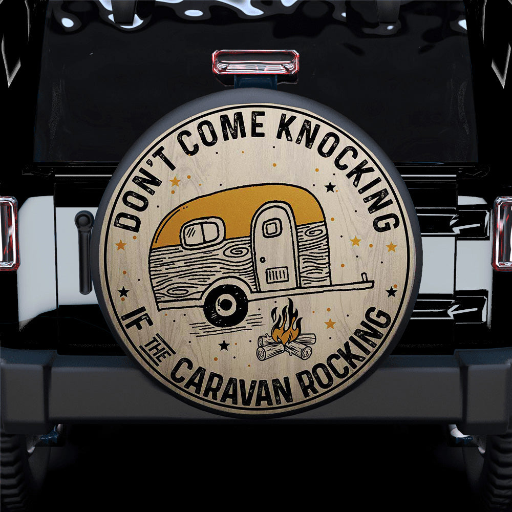 Dont Come Knocking Car Spare Tire Cover