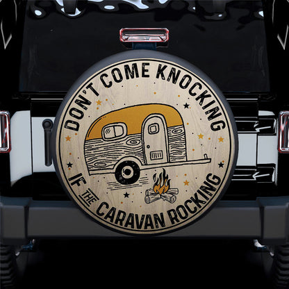 Dont Come Knocking Car Spare Tire Cover