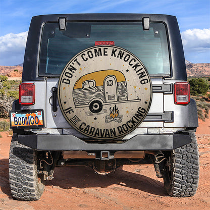 Dont Come Knocking Car Spare Tire Cover